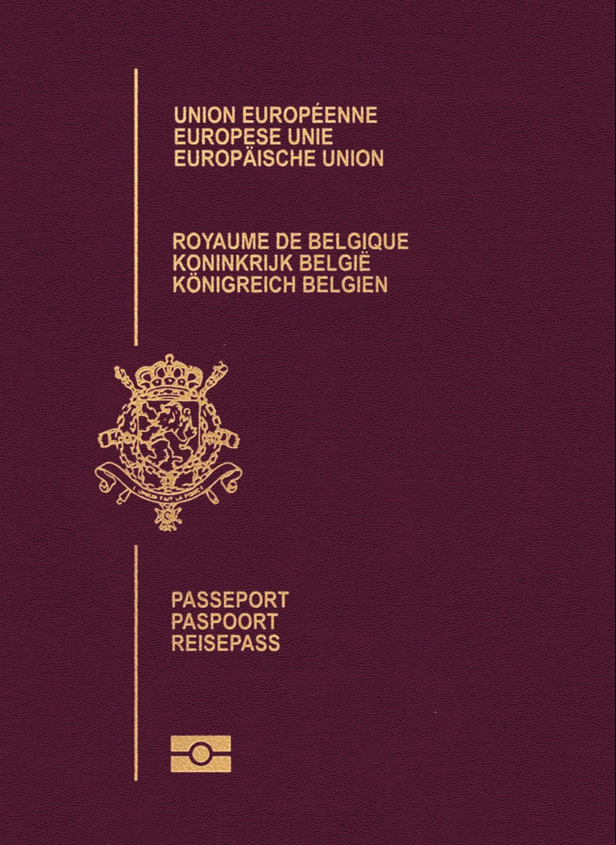 Belgium passport