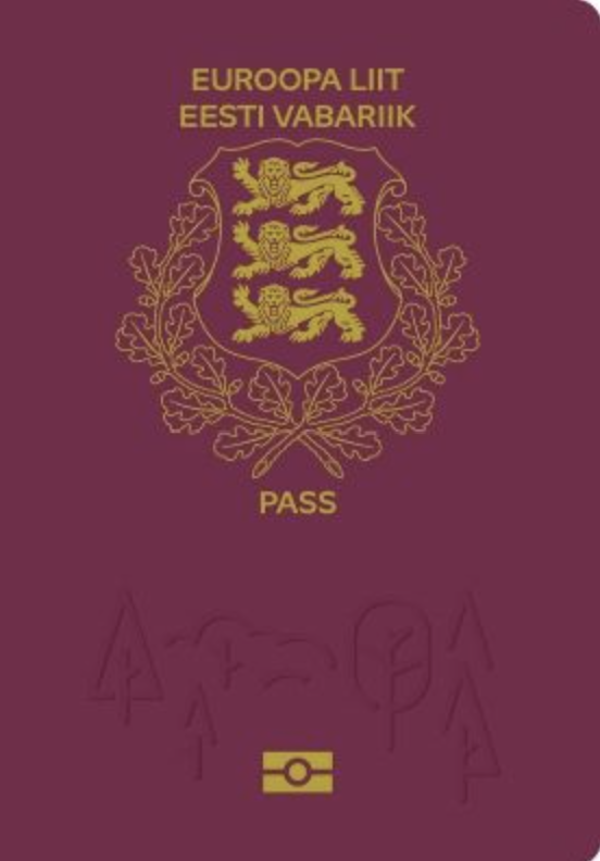 Estonia passport